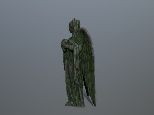 angel statue 3D Model