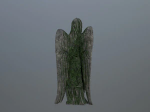 देवदूत की मूर्ति 3D मॉडल