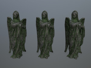 angel statue 3D Model