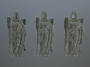 angel statue 3D Model