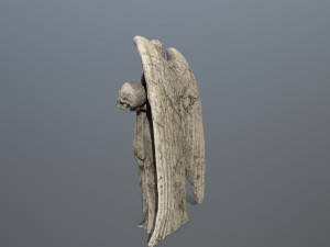 angel statue 3D 模型