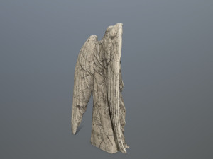 angel statue 3D 模型