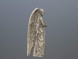 angel statue 3D 模型