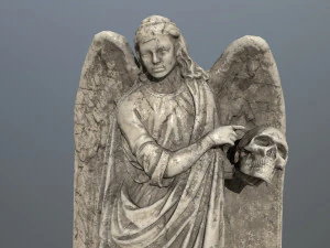 angel statue 3D Model