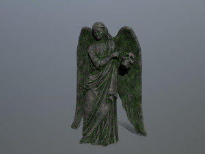 angel statue 3D Model