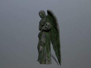angel statue Modello 3D