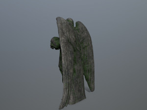angel statue Modello 3D