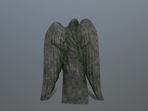 angel statue Modello 3D