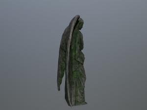 angel statue Modello 3D
