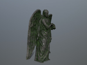 angel statue Modello 3D