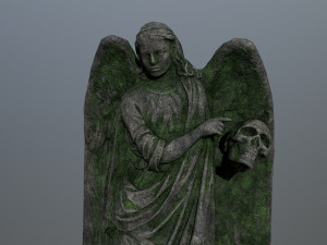 angel statue Modello 3D