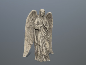 angel statue Modelo 3D