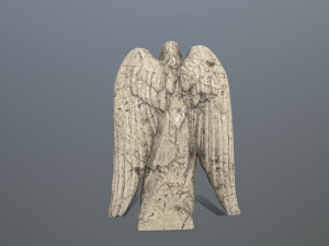 angel statue Modelo 3D