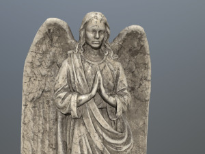 angel statue Modelo 3D