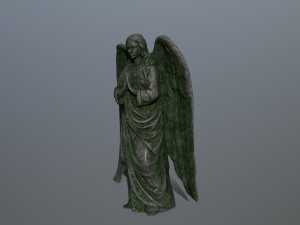 angel statue Modelo 3D