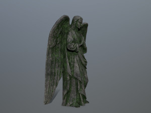 angel statue Modelo 3D