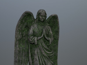 angel statue Modelo 3D