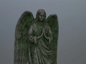 angel statue 3D Model