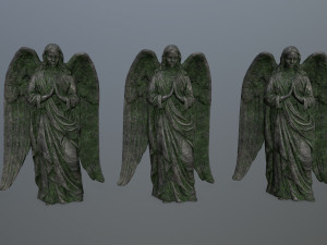 angel statue Modelo 3D