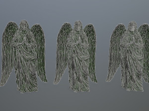 angel statue Modelo 3D