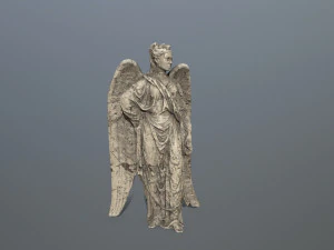 天使像 3Dモデル