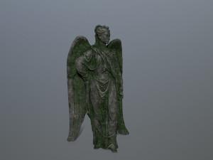 angel statue Modelo 3D