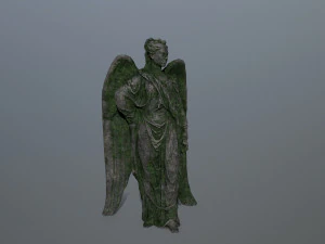 statue d'ange Modèle 3D