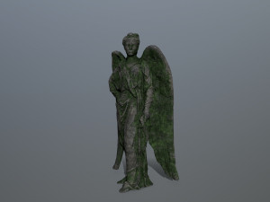 angel statue 3D Model