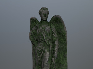 angel statue 3D Model