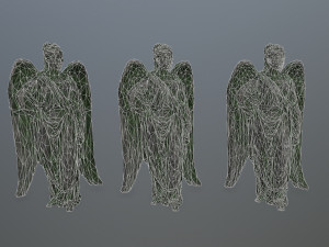 angel statue 3D Model