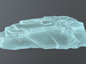 ice rocks Model 3D
