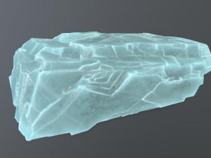 ice rocks Model 3D