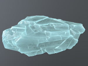 ice rocks Model 3D