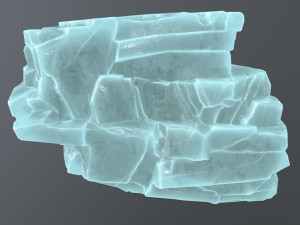 ice rocks Model 3D