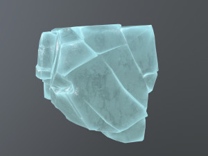 ice rocks Model 3D