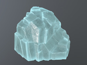 ice rocks Model 3D