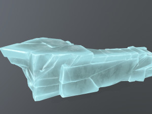 ice rocks Model 3D
