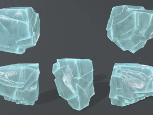 ice rocks 3D Model