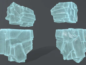 ice rocks 3D Model