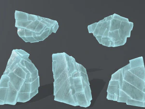 ice rocks 3D Model