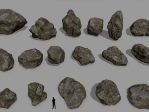 rocas Modelo 3D