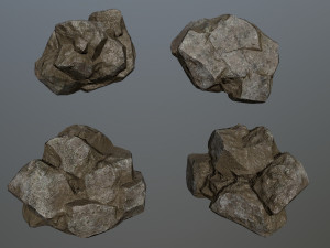 rocks 3D 模型