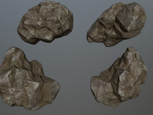 rocks 3D 模型