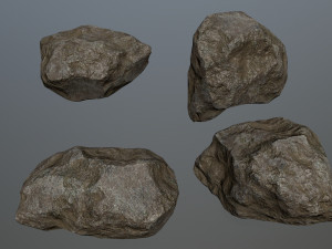 rocks 3D 模型