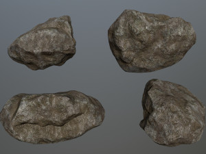 rocks 3D 模型