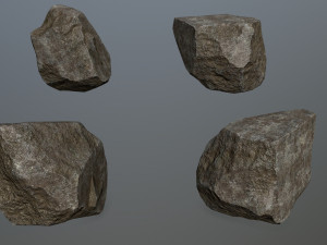 rocks 3D 模型
