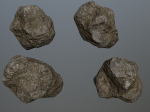 rocks 3D 模型