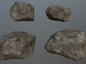 rocks 3D 模型