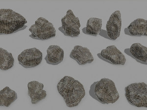 rocks 3D 模型