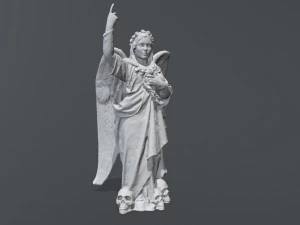 angel statue 3D Print Model